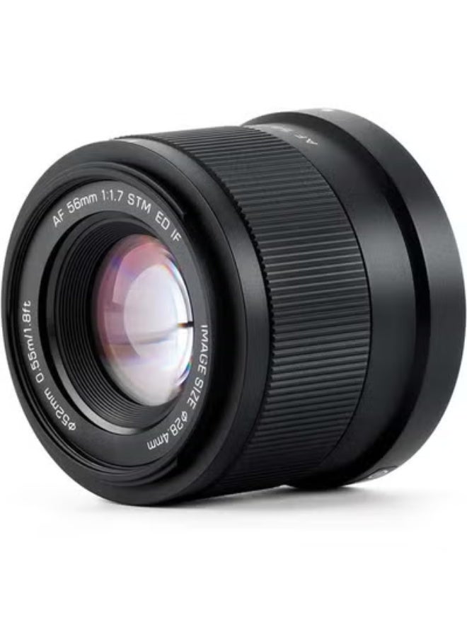 فيلتروكس عدسة فيلتروكس 56 ملم F1.7 نيكون Z، 56 ملم f/VILTROX 56mm F1.7 Nikon Z, 56mm f/1.7 Nikon Z Mount Lens, APS-C Lens for Nikon Z-Mount ZFC Z30 Z50 Z5 Z6 Z6II Z7 Z7II Z8 Z91.7 عدسة نيكون Z ، عدسة APS-C لكاميرا Nikon Z-Mount ZFC Z30 Z50 Z5 Z6 Z6II Z7 Z7II Z8 Z9 - Image 2